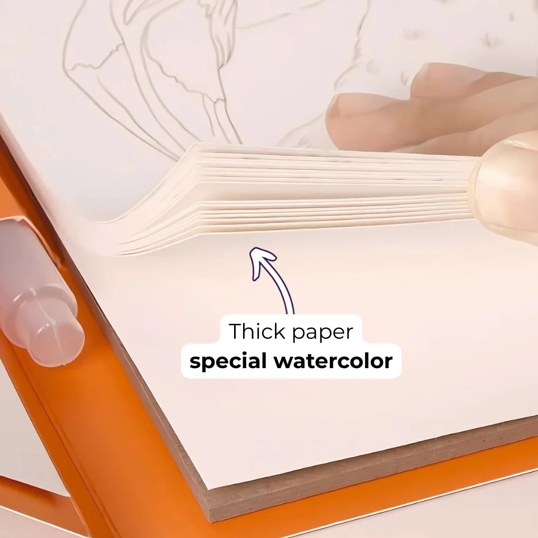 🔥Last Day 50% OFF - 🖼️Beginner-Friendly💕 Watercolor Painting Set