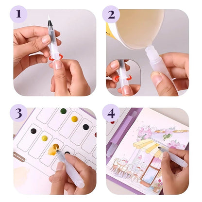 🔥Last Day 50% OFF - 🖼️Beginner-Friendly💕 Watercolor Painting Set