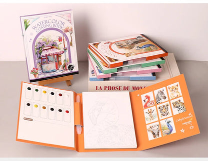 🔥Last Day 50% OFF - 🖼️Beginner-Friendly💕 Watercolor Painting Set