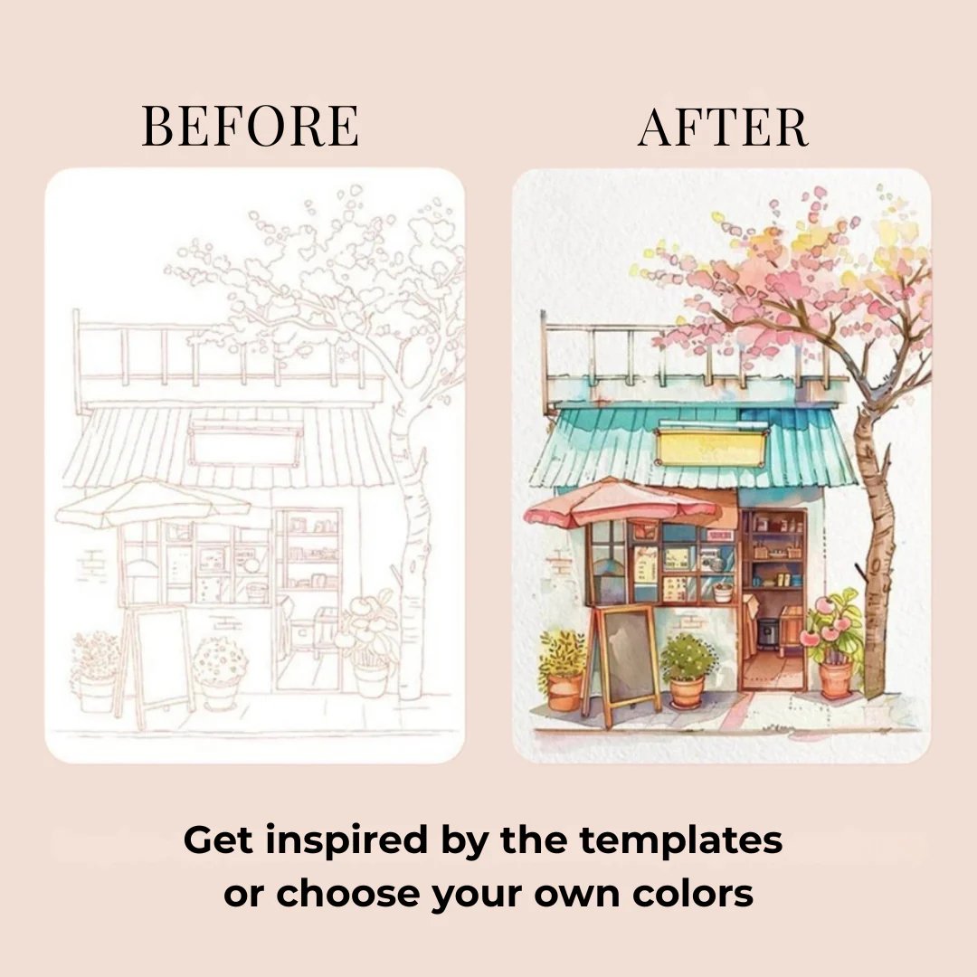 🔥Last Day 50% OFF - 🖼️Beginner-Friendly💕 Watercolor Painting Set