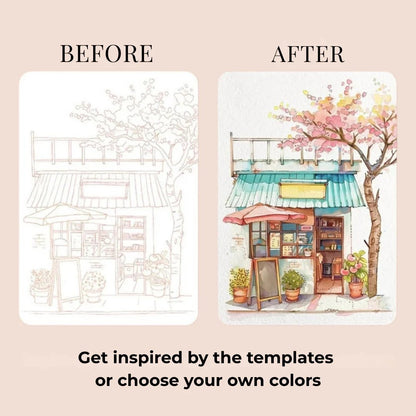 🔥Last Day 50% OFF - 🖼️Beginner-Friendly💕 Watercolor Painting Set