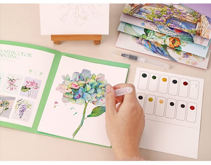 🔥Last Day 50% OFF - 🖼️Beginner-Friendly💕 Watercolor Painting Set