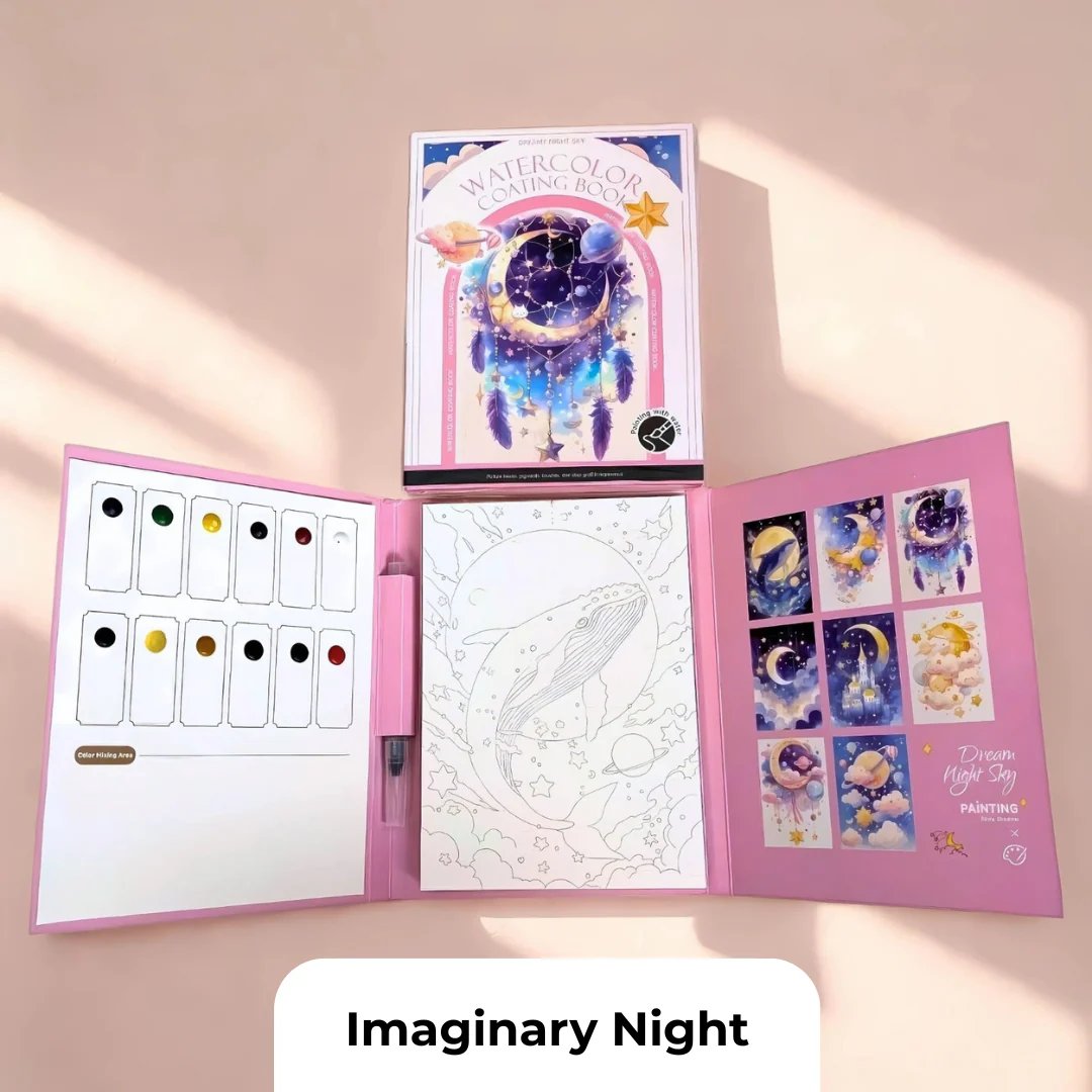 🔥Last Day 50% OFF - 🖼️Beginner-Friendly💕 Watercolor Painting Set