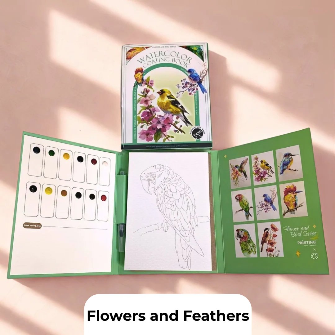 🔥Last Day 50% OFF - 🖼️Beginner-Friendly💕 Watercolor Painting Set