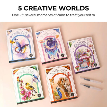 🔥Last Day 50% OFF - 🖼️Beginner-Friendly💕 Watercolor Painting Set